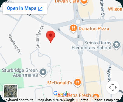 Arista Recovery Ohio Location Map