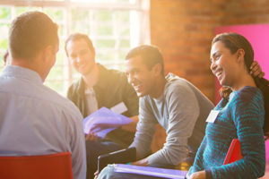 People benefiting from substance abuse treatment programs