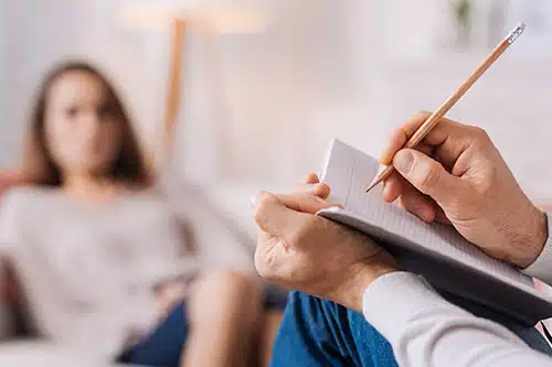 People benefiting from depression treatment programs