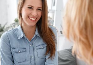 a young woman begins to heal with help and acceptance and commitment therapy