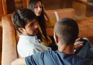 a man takes part in a relapse prevention program to keep him from slipping back into active addiction