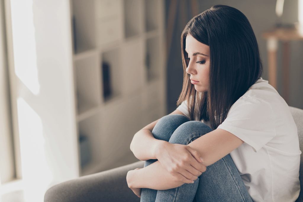 a young woman struggles to cope with trauma and ptsd